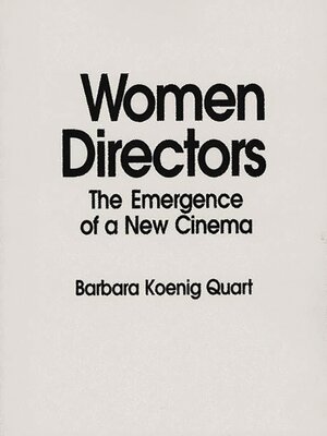 cover image of Women Directors